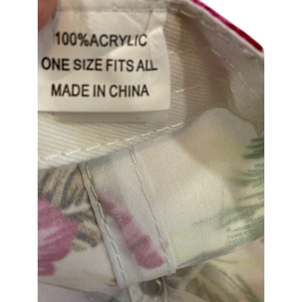 Unbranded California Republic Hawaiian Tropical print hat. - Picture 4 of 4